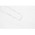 Charm Chain Necklace Sterling Silver 925 Handmade Designer Unisex Men Women D866